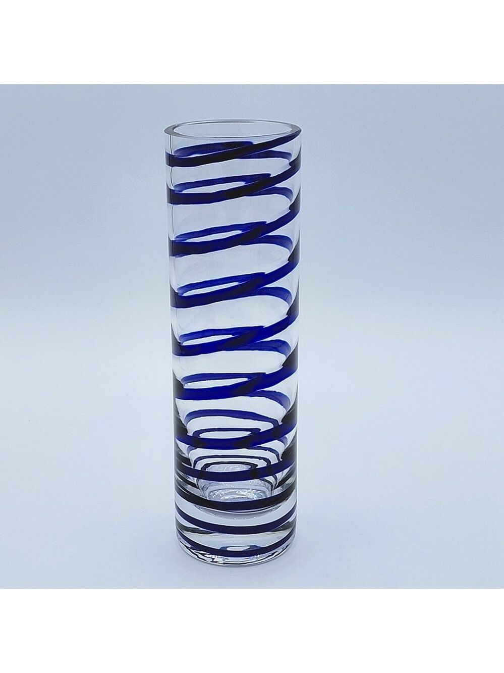 Kate Spade Lenox Blue Swirl Vase #1959